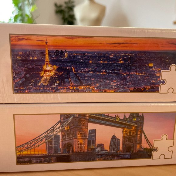 Two Clementoni 1500-Piece Puzzles - Paris and London - Picture 3 of 4